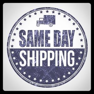 SAME DAY SHIPPING!!!